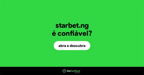 starbet é confiável